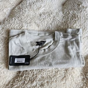 Medium Allbirds TrinoXO tee in Natural White